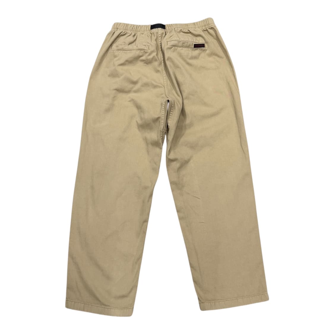 그라미치 벨트 코튼 팬츠 바지 베이지 M 상품이미지3