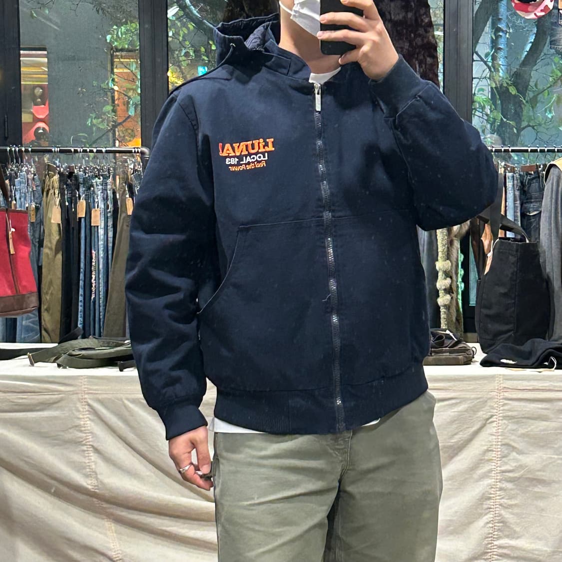 XL) USA 워크웨어 덕 캔버스 액티브 자켓 상품이미지9