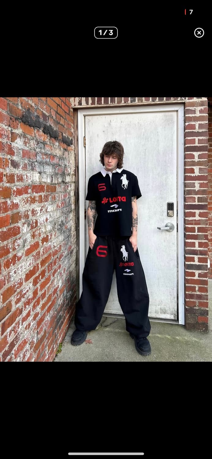 Mowalola 모와로라 atl 조거 스웻팬츠 S 상품이미지1