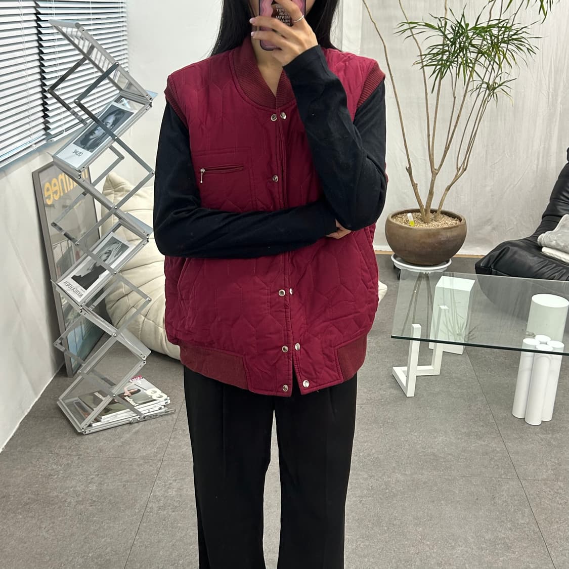 노네임 여성 조끼베스트 상품이미지2