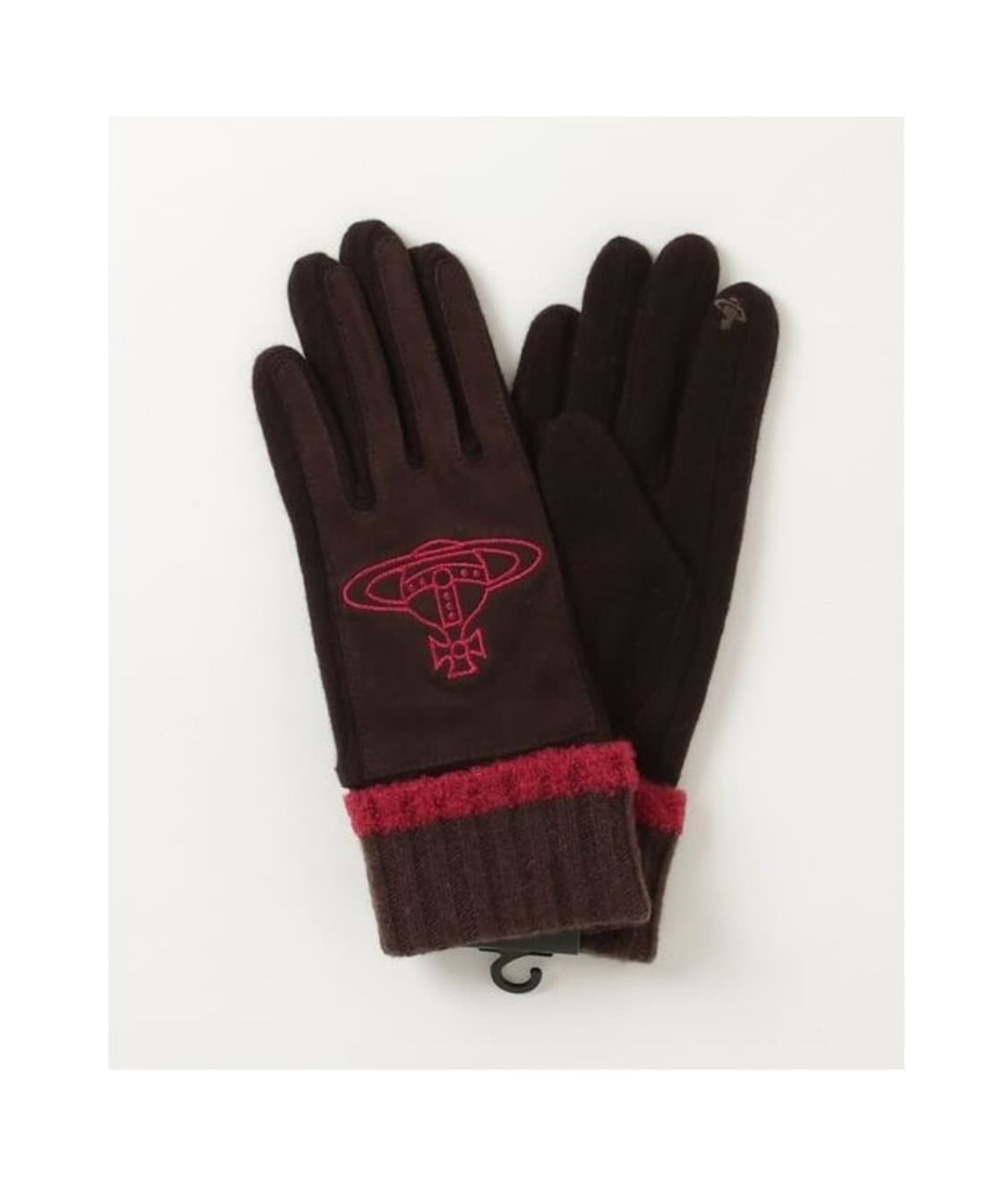 비비안 웨스트우드 빅 orb 저지 글러브 초콜릿 (새상품) 상품이미지1