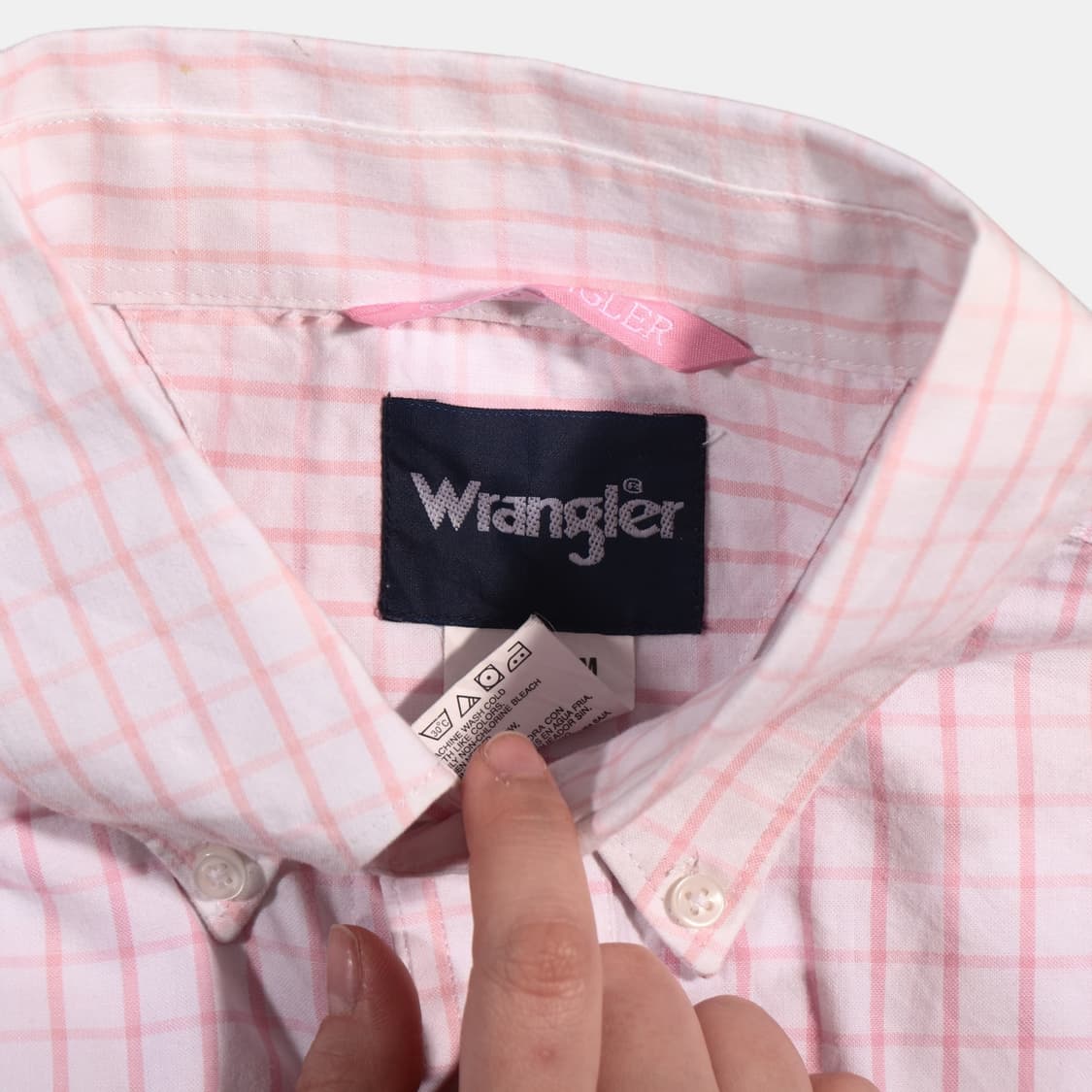 랭글러 체크셔츠 B393 상품이미지3