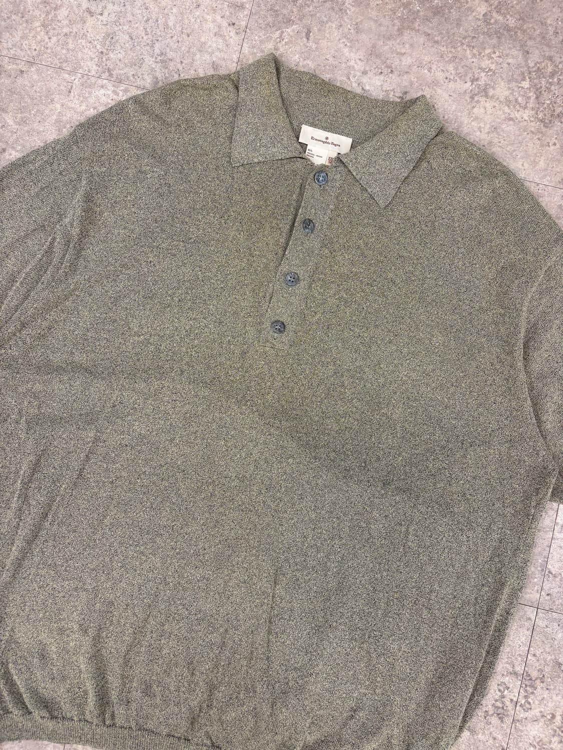ermenegildo zegna 카키 카라티 #csz318 상품이미지2