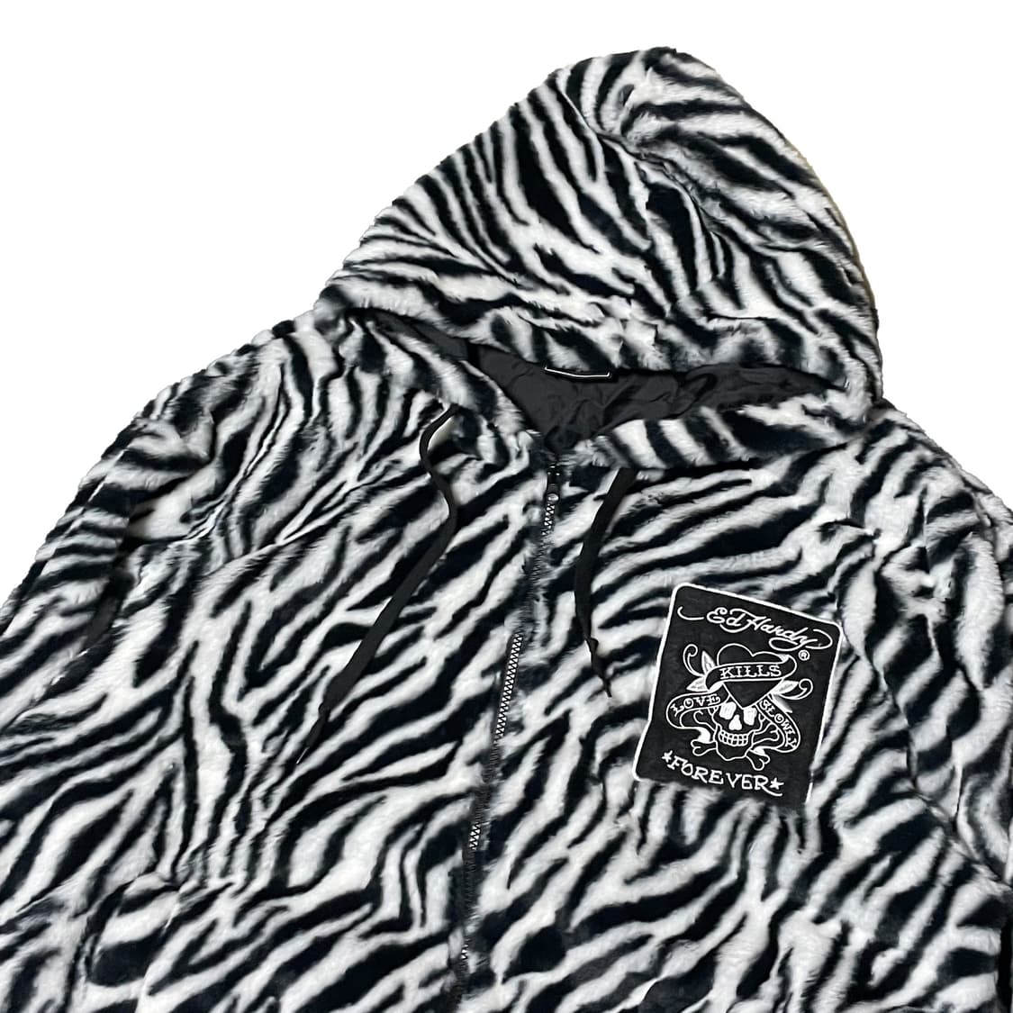 에드하디 지브라 퍼 후드집업 상품이미지3