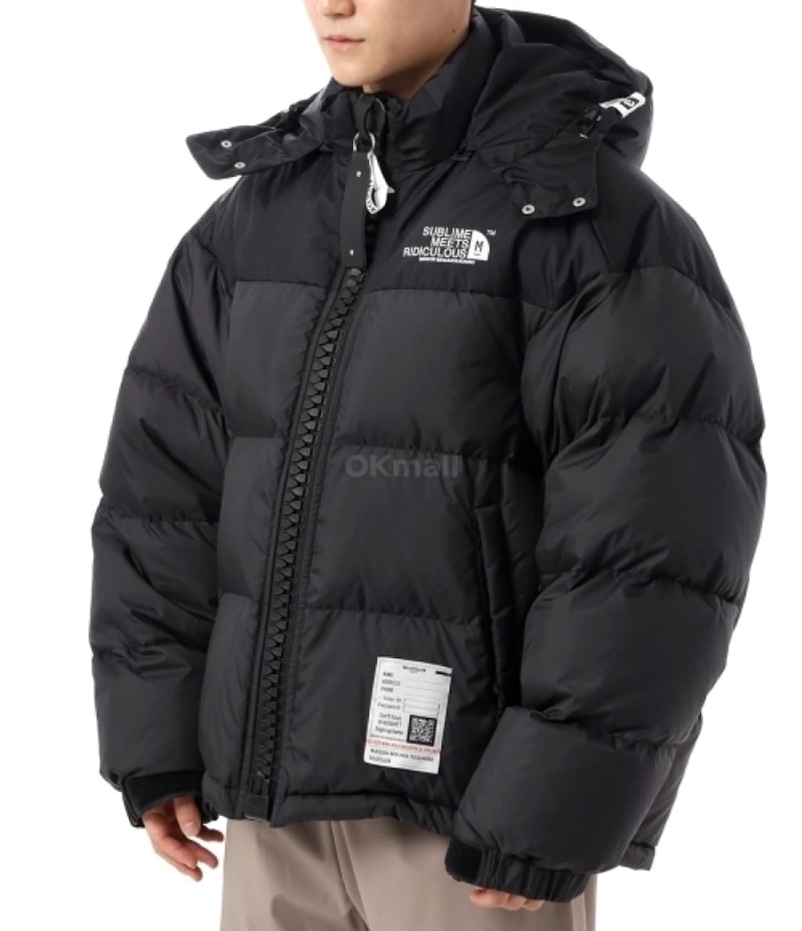 미하라 야스히로 눕시 다운 패딩 44 사이즈 [새상품] 상품이미지10