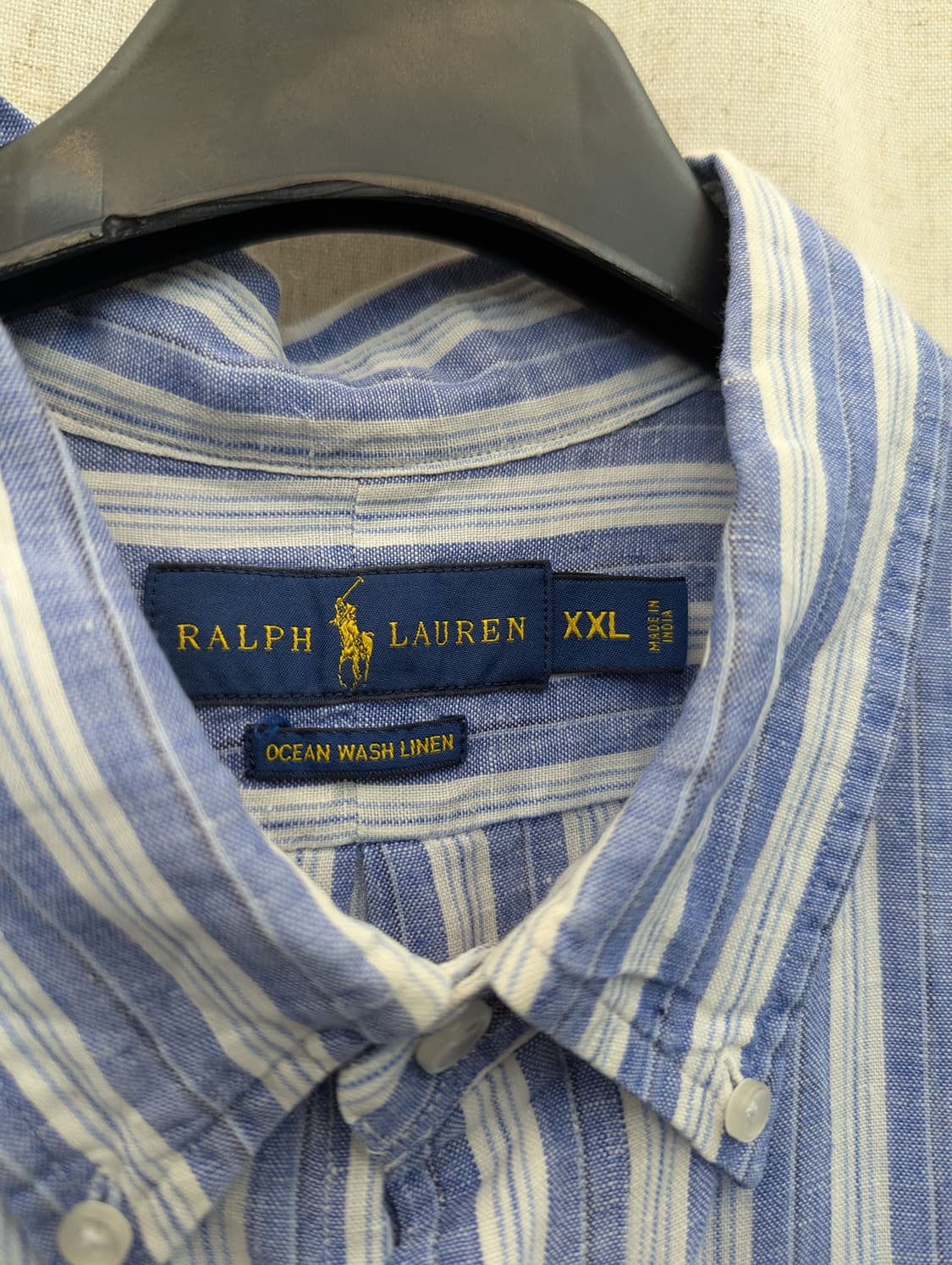 폴로 랄프로렌 스트라이프 반팔 셔츠 상품이미지4