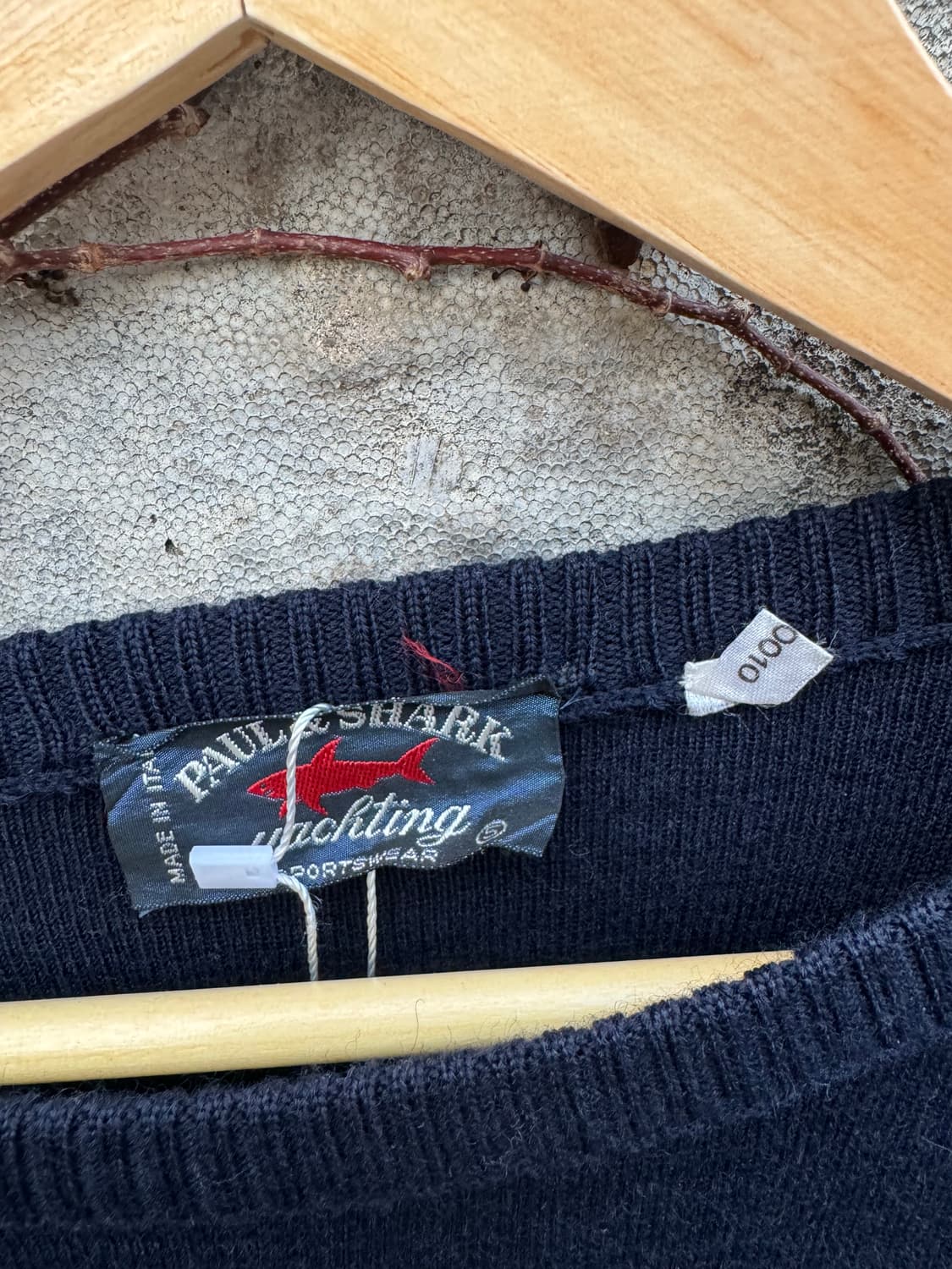70~80s 폴 앤 샤크 빈티지 made in italy 니트 상품이미지4
