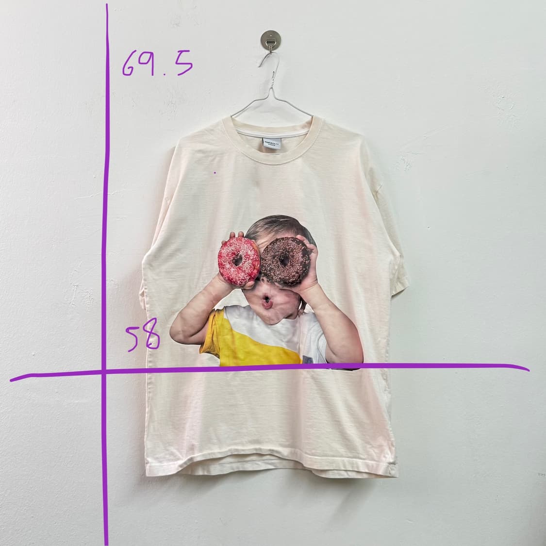 아크메드라비 도넛 로고 티셔츠 상품이미지5