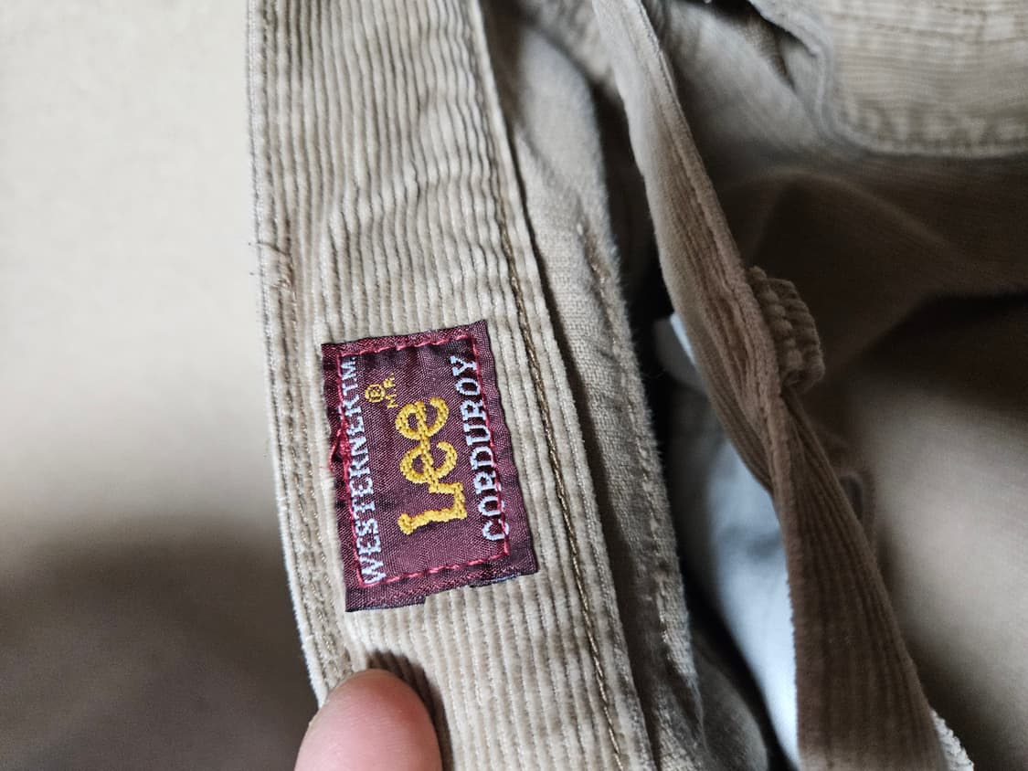 90s jp Lee 코듀로이 부츠컷 32x34 0102 상품이미지7