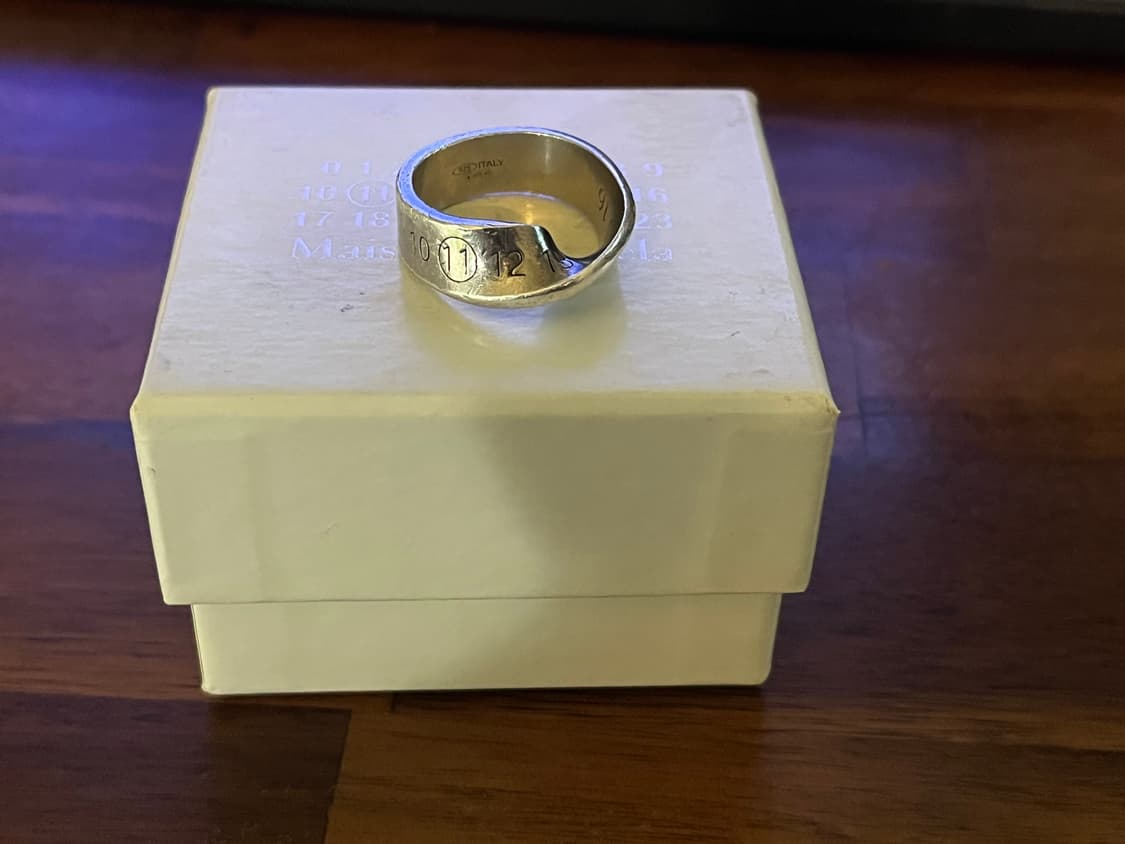 Margiela Twisted Ring 마르지엘라 트위스트 링 S 상품이미지1