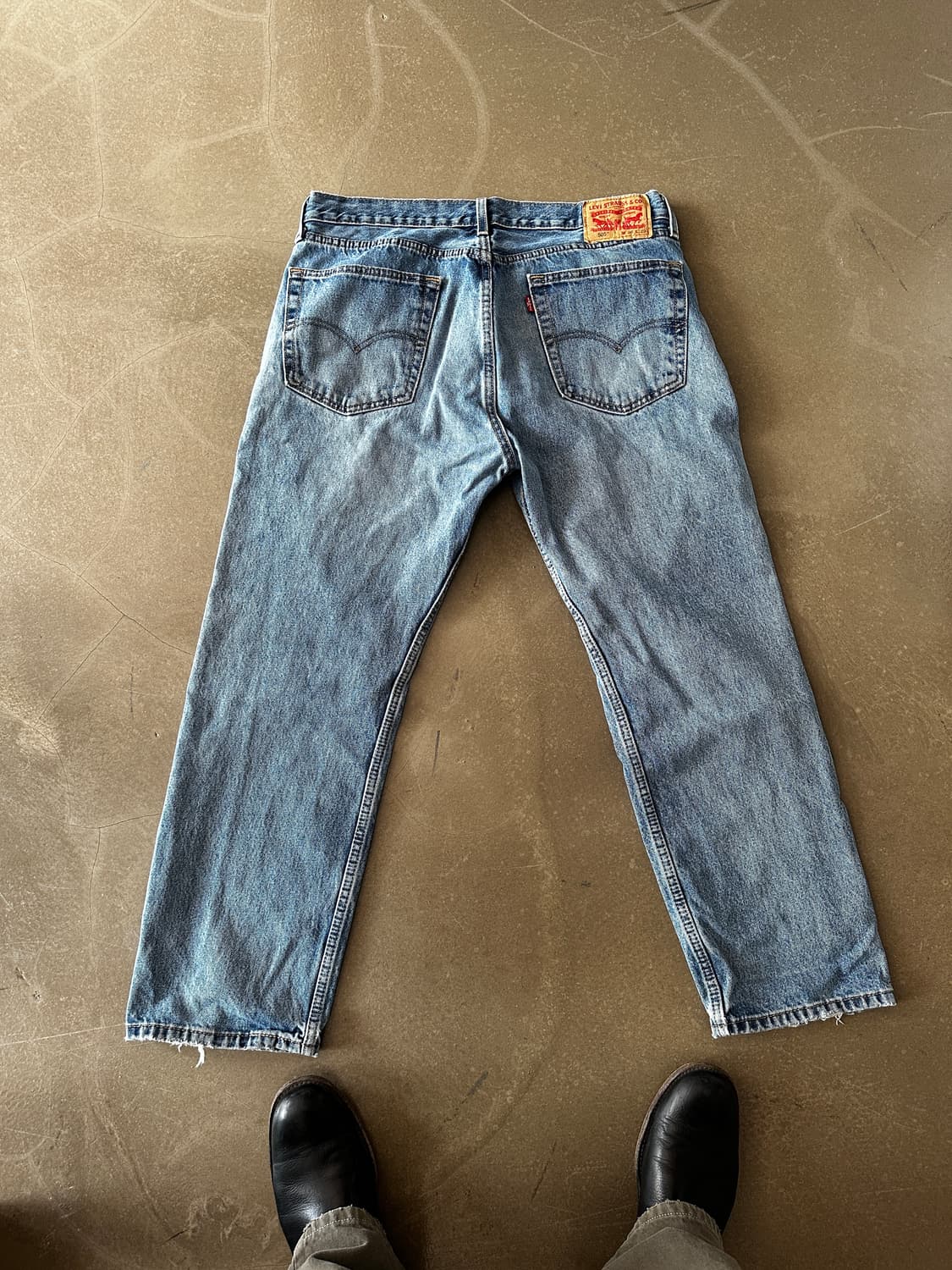 Levis 505 Regular Fit Denim 35-36 상품이미지2