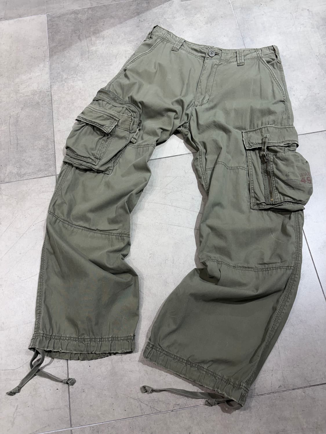 y2k 멀티 포켓 카고 팬츠 상품이미지1