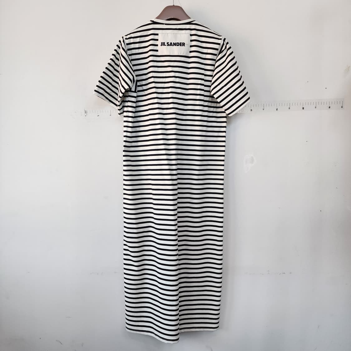 질샌더 스트라이프 롱 원피스 상품이미지3