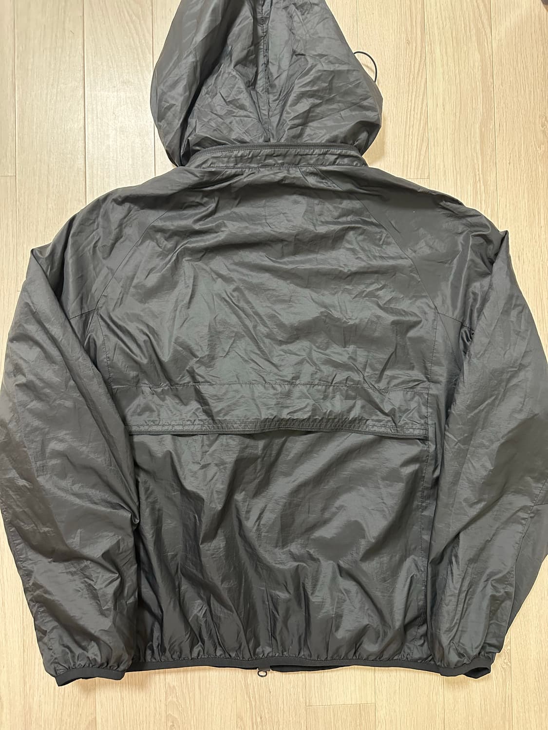 나이키 테크 우븐 패커블 바람막이 자켓 [블랙-L] 상품이미지9