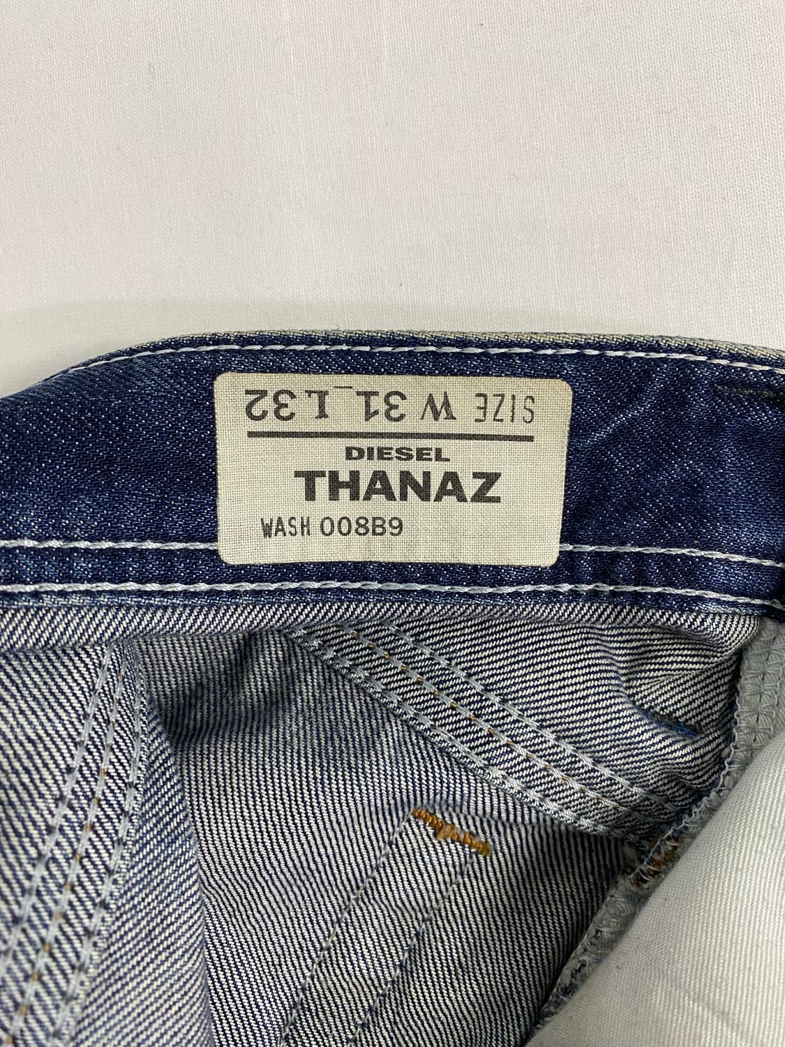 디젤 Diesel THANAZ 워싱진 데님팬츠 31/32 <507> 상품이미지5