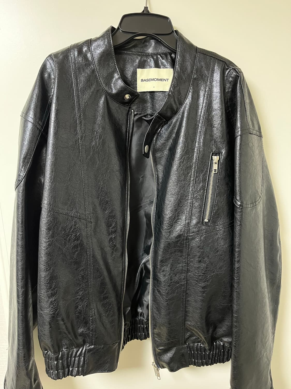 베이스모먼트 레더자켓 m 상품이미지1
