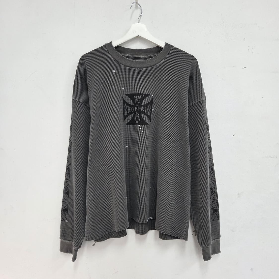 빈티지 와플 티셔츠 상품이미지1