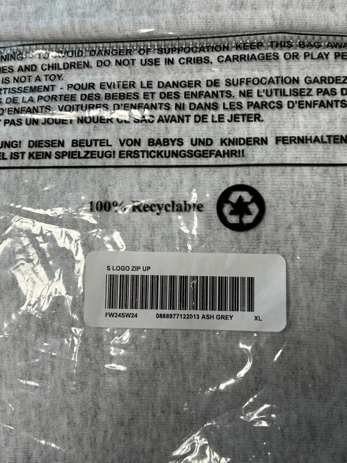 (XL) 슈프림 S로고 후드집업-24fw 상품이미지8