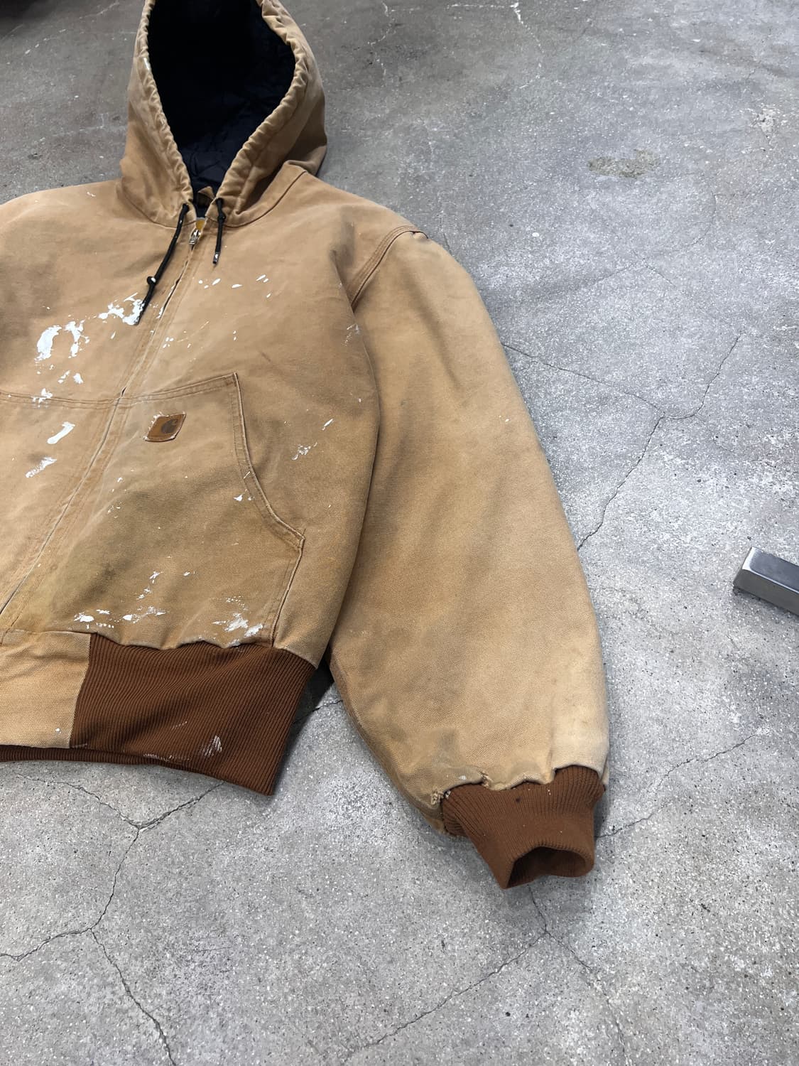 00’s 칼하트 덕 액티브 자켓 J247 BRN 상품이미지2