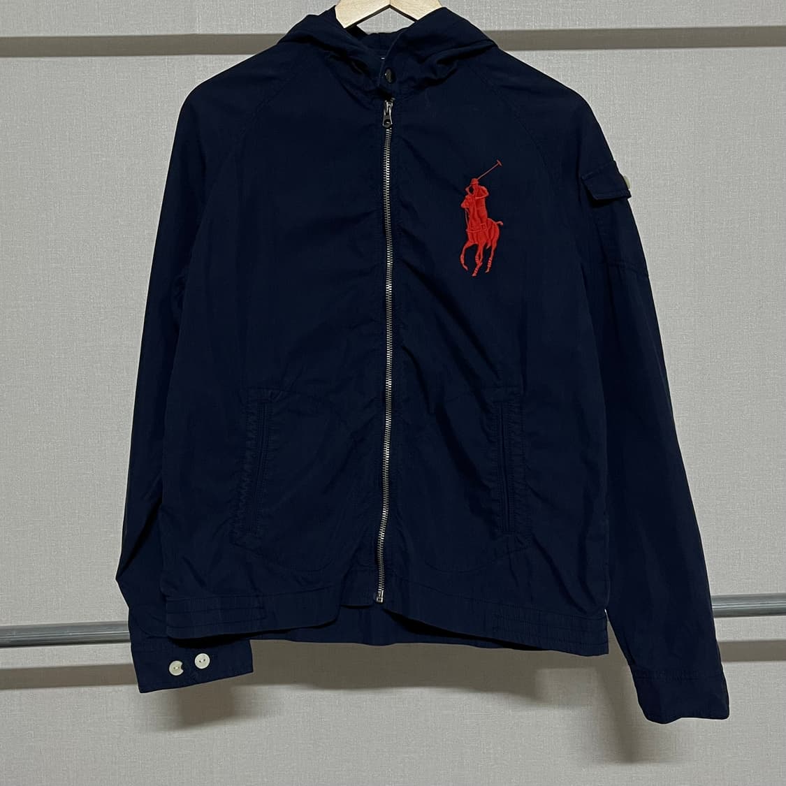 폴로 랄프로렌 빅포니 네이비 후드 자켓 상품이미지1