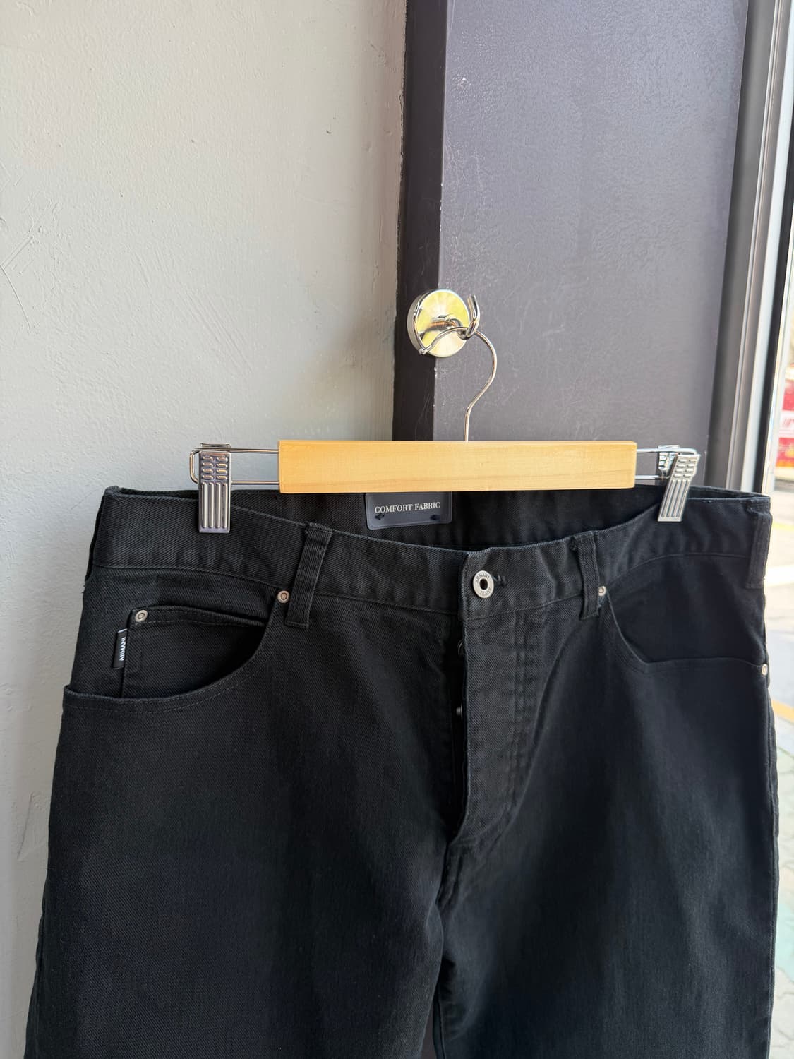 34/ 아르마니 신형 백로고 컴포트패브릭 팬츠 상품이미지3