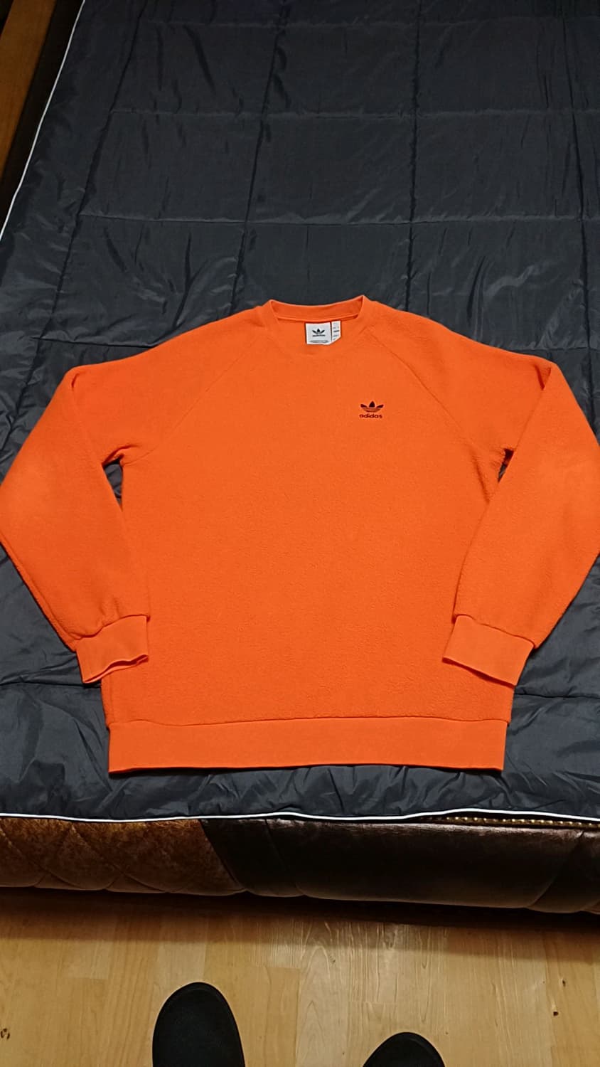 아디다스 플리스맨투맨 L 가슴57 기장71 상품이미지1