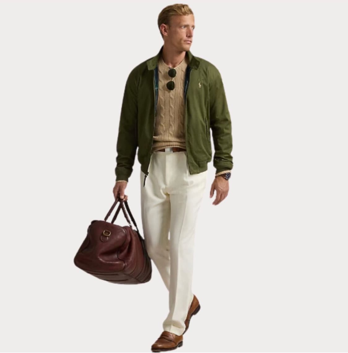 폴로 바라쿠다 베어포트 바람막이(윈드 브레이커) 올리브 M 상품이미지3