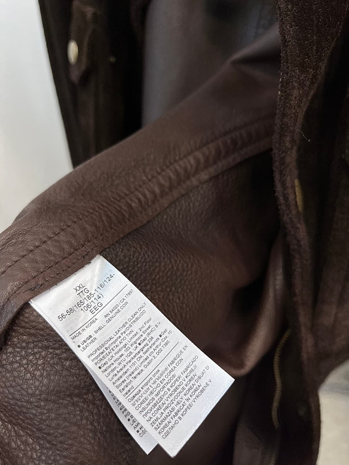 115) 바나나리퍼블릭 신형 스웨이드 필드자켓 상품이미지5