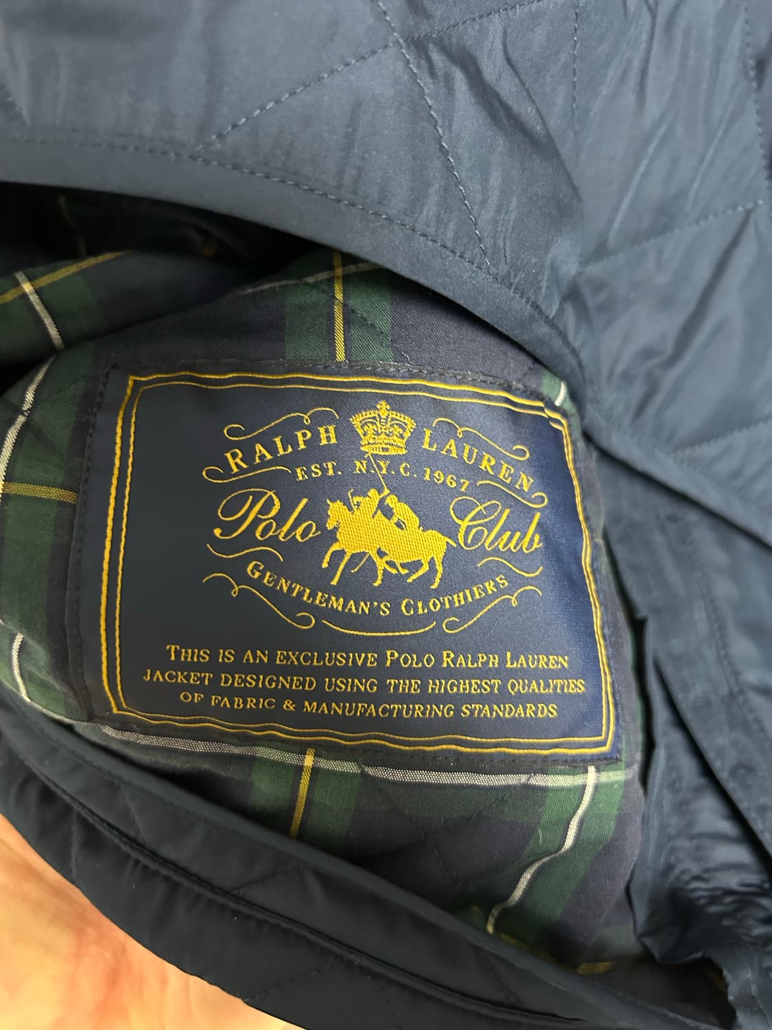 폴로 랄프로렌 퀼팅 조끼M사이즈 팜 상품이미지4