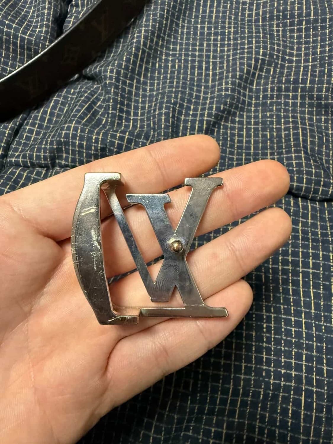 (105/40) 루이비통 이니셜 리버서블 모노그램 벨트 상품이미지8