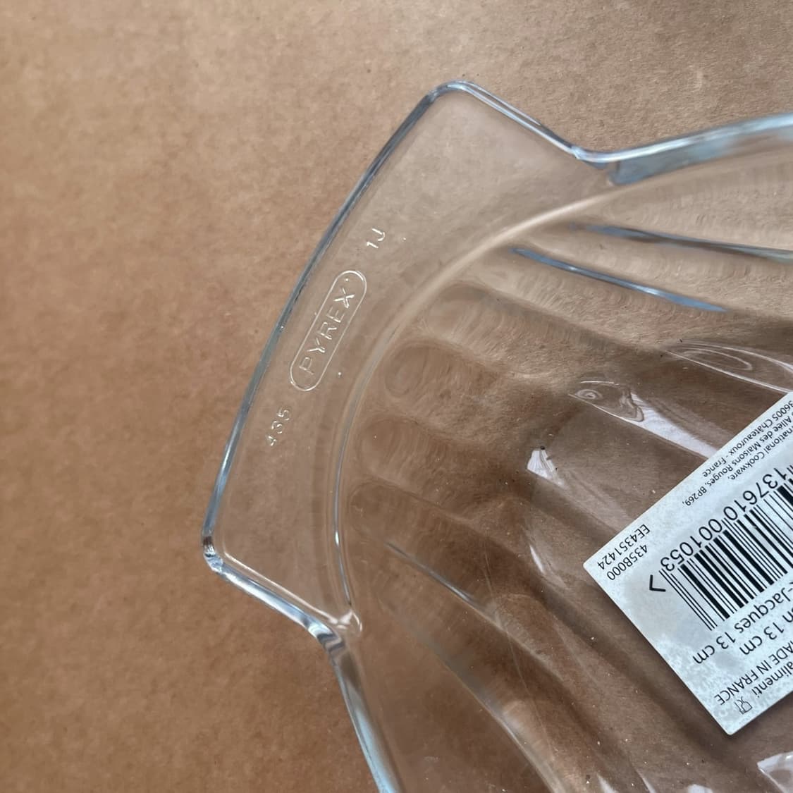 Vintage Pyrex Shell Glass Plate 상품이미지5