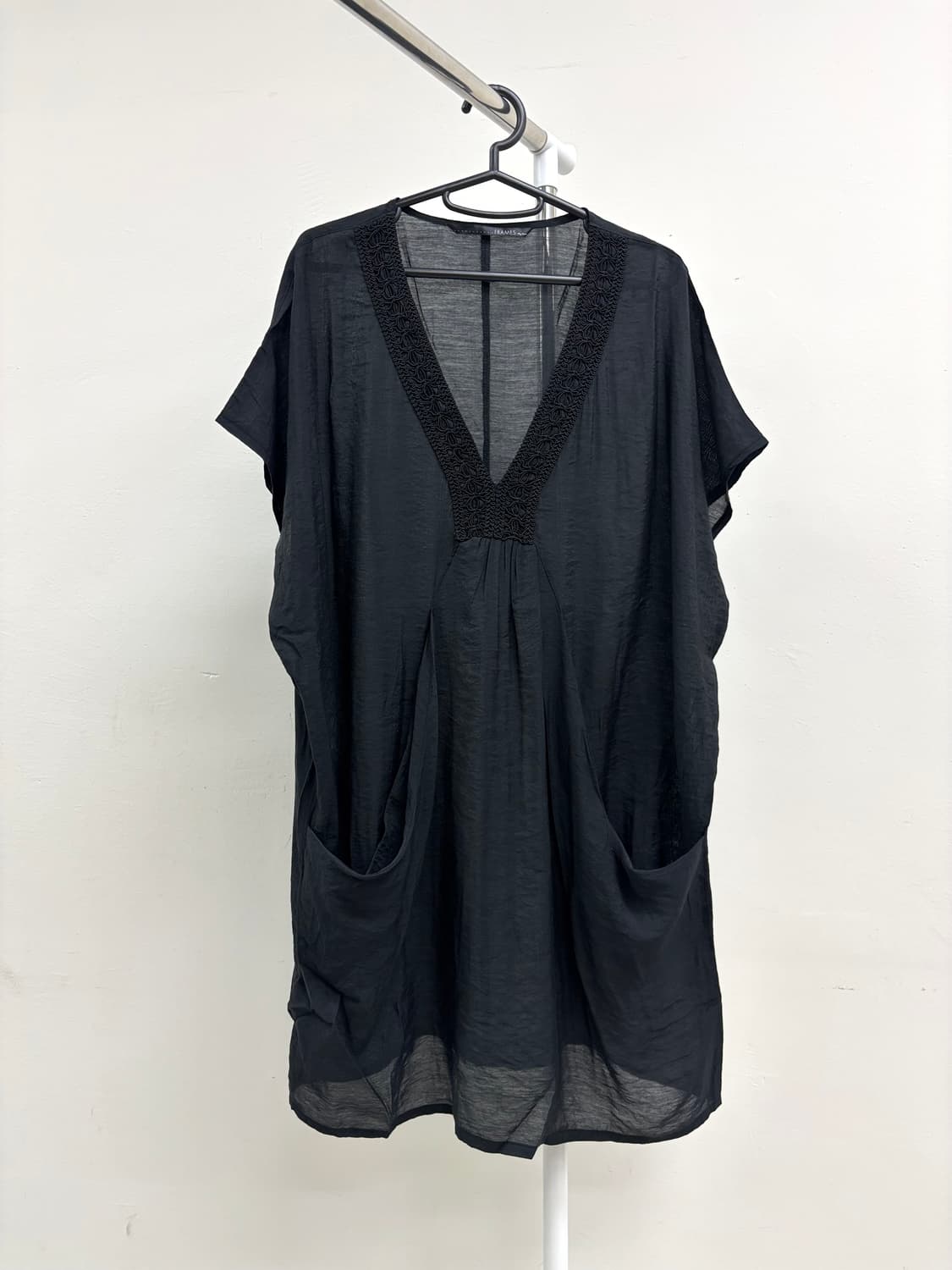 빈티지 블랙 히피 원피스 상품이미지4