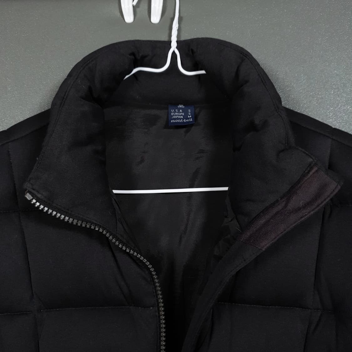 M) 몽벨 클라우드 EX 800 FP 멜란지 니트 구스다운 패딩 점퍼 상품이미지5
