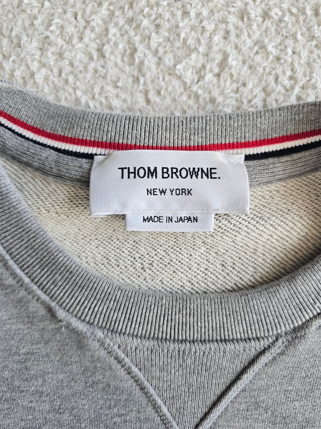 톰브라운 엔지니어드 스웨트셔츠 라이트 그레이 상품이미지3