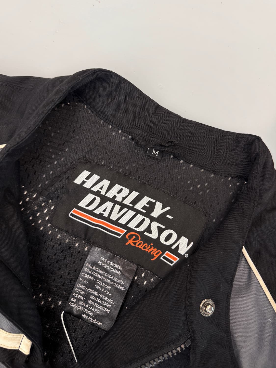 할리데이비슨 루즈핏 스크리밍 이글 레이싱 자켓 상품이미지7