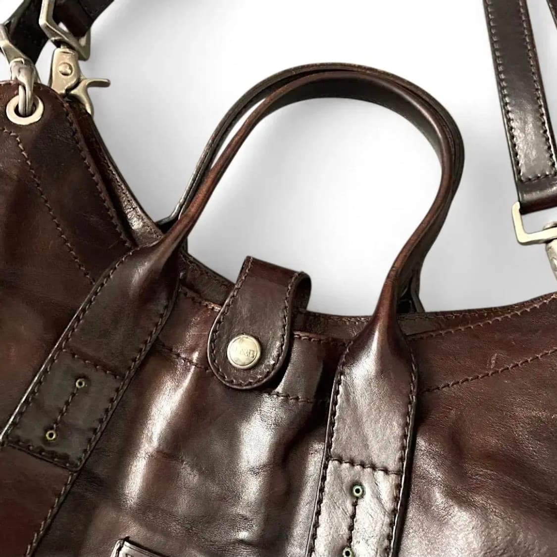 다니엘앤밥 쿨로라도 로디 레더 토트 크로스백 포터 혹은 랄프로렌 스타일 상품이미지7