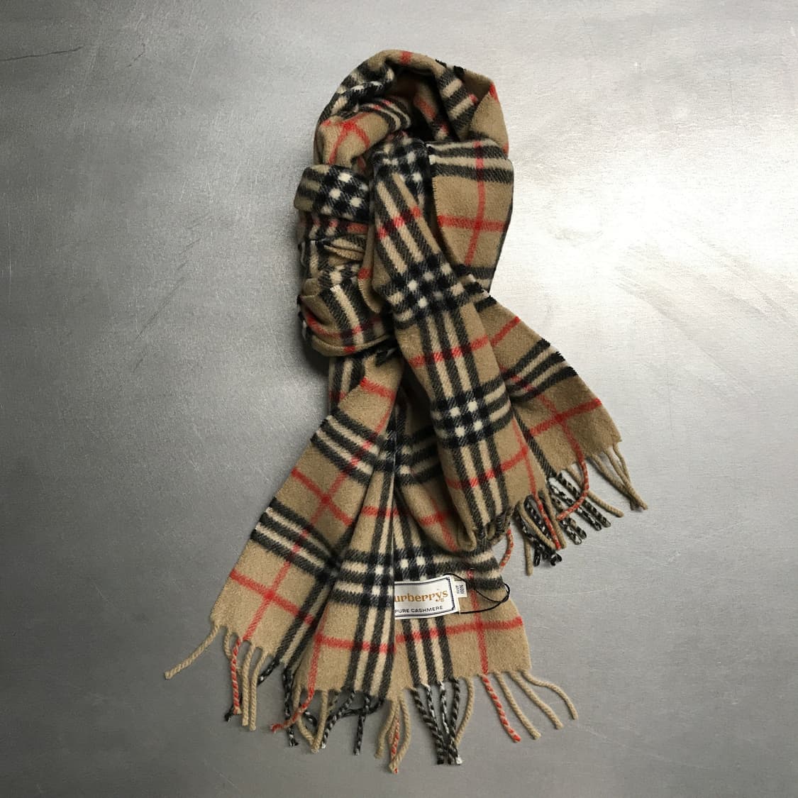 버버리 정품 캐시미어 머플러 베이지 상품이미지1