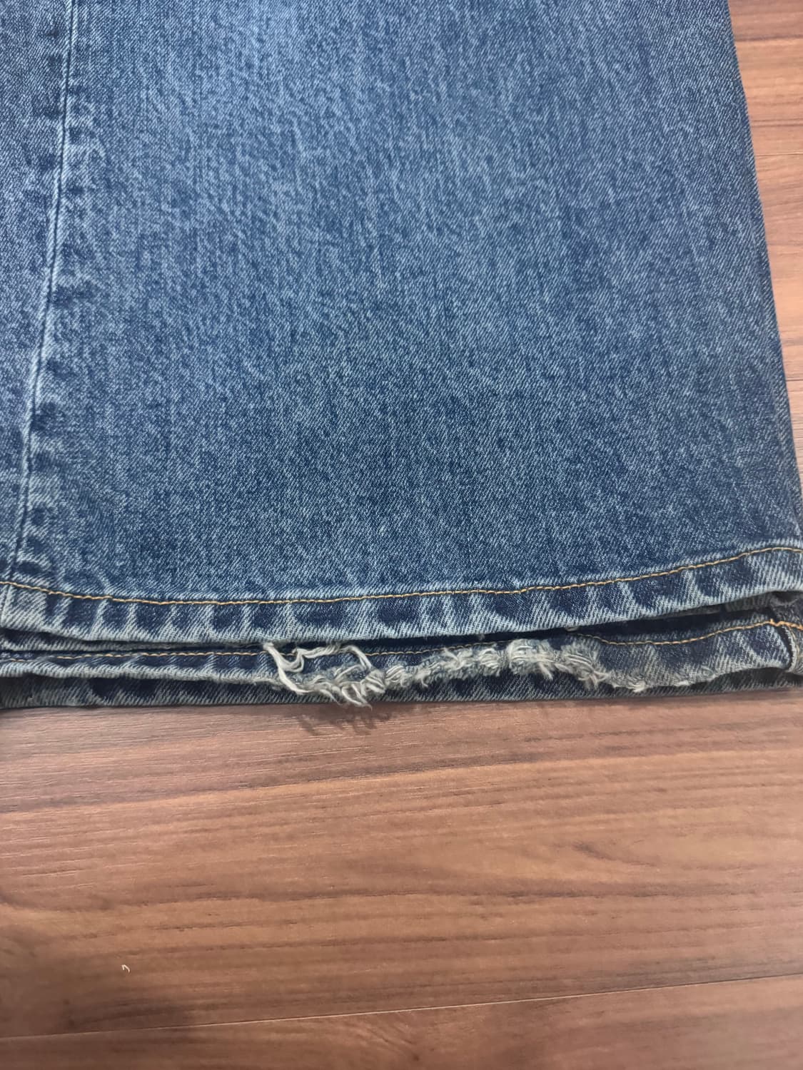 해칭룸 와이드 커브진 3사이즈 상품이미지2