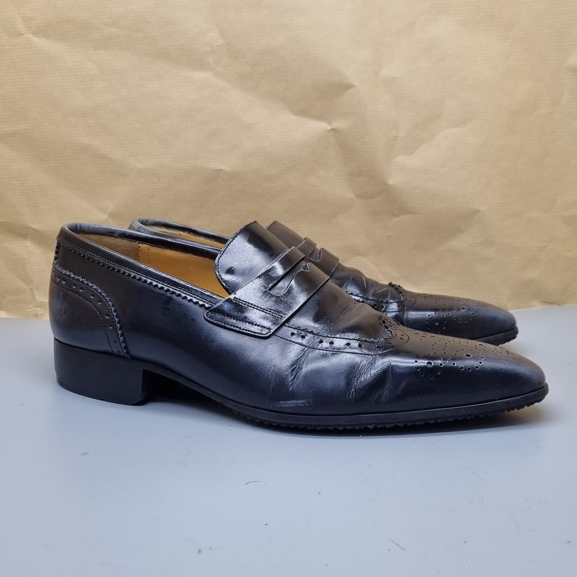 발리 남성윙팁로퍼 실사이즈260 상품이미지1