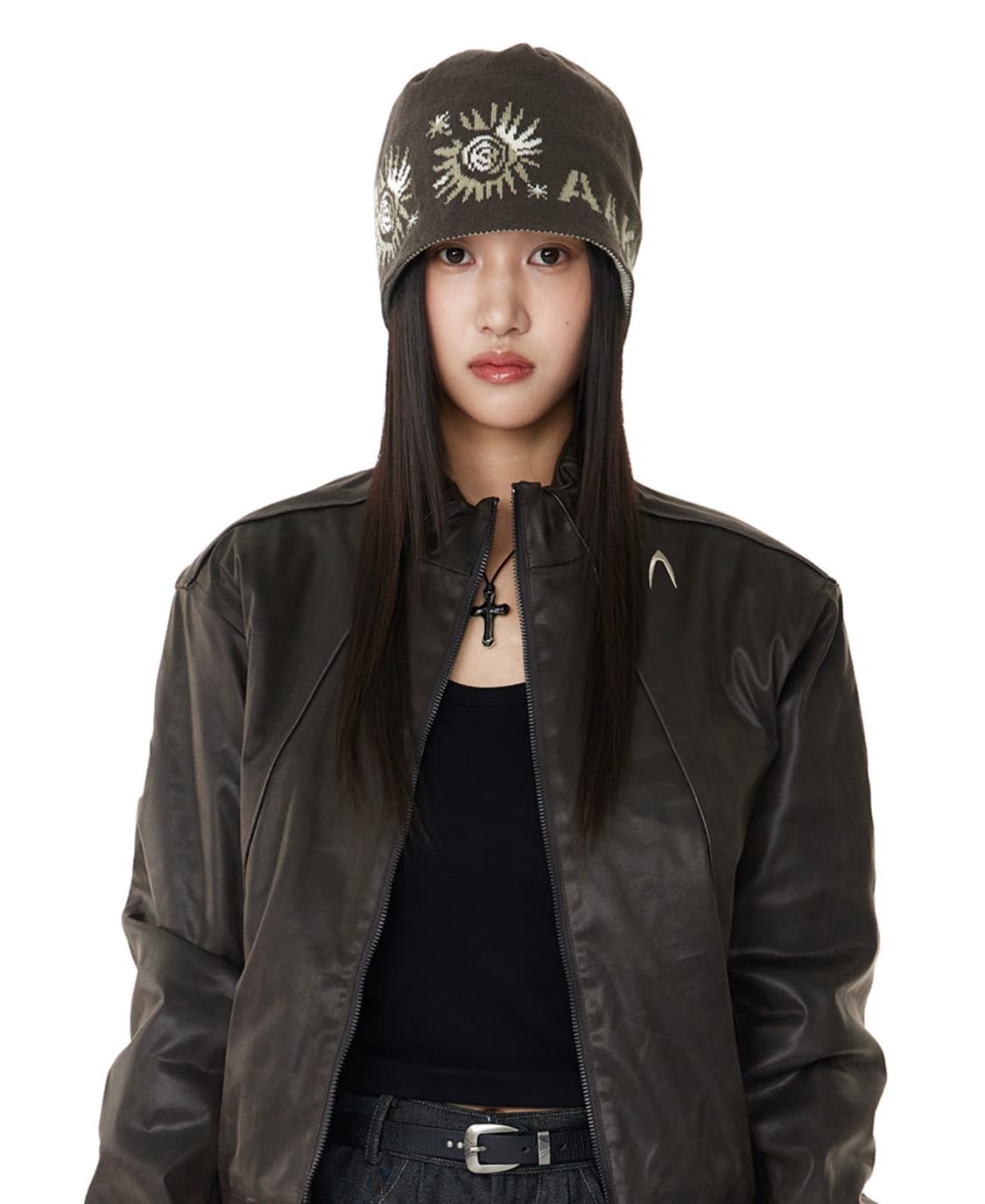 아캄 Small Sun Jacquard Beanie 상품이미지2