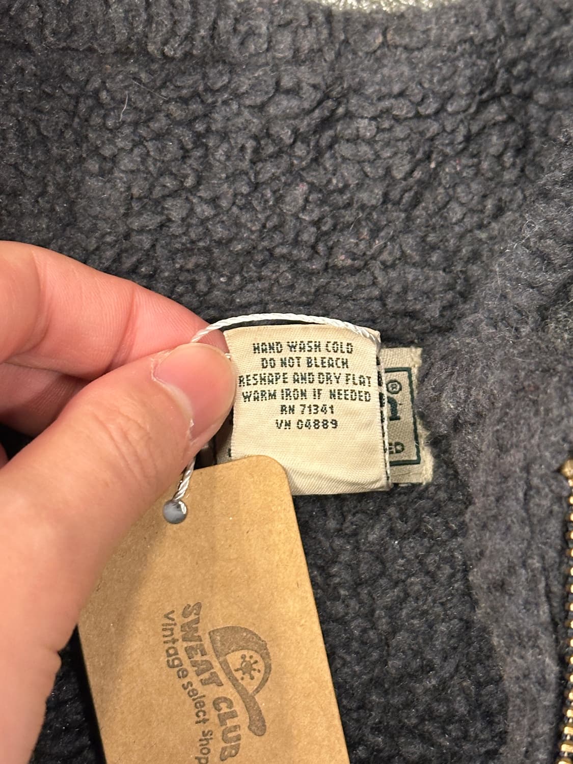 L.L.Bean 엘엘빈 램스울 베스트 조끼 XL 상품이미지5