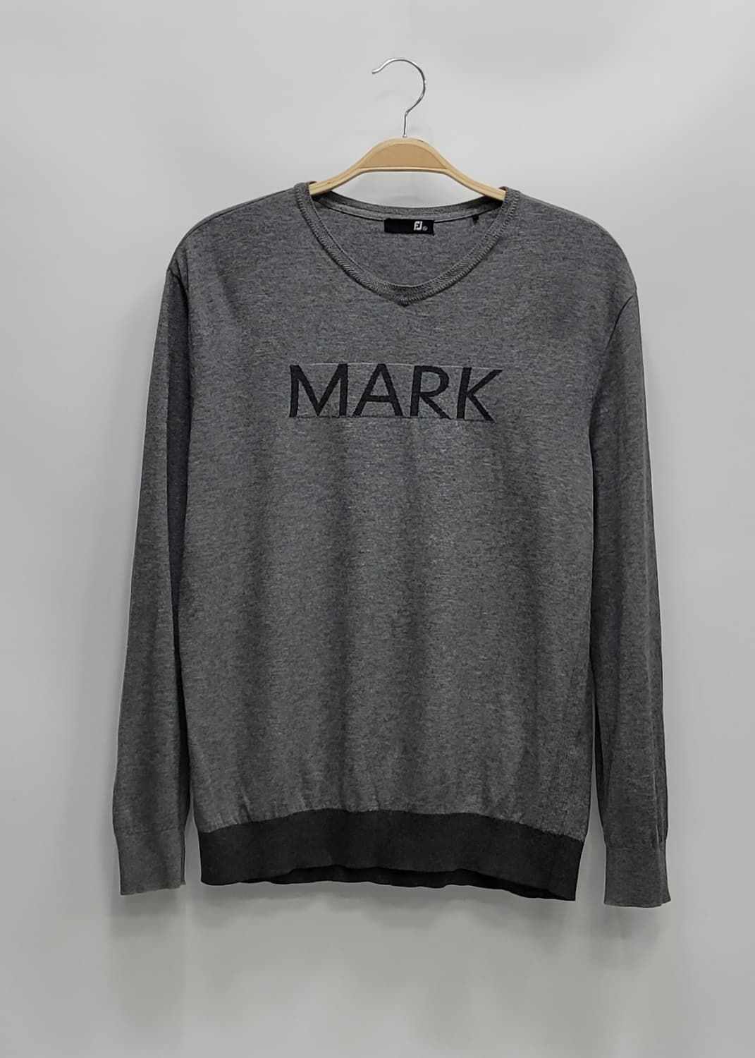 FOOTJOY 풋조이 골프 MARK로고 레이온 티셔츠 / 남 XL 그레이 상품이미지1