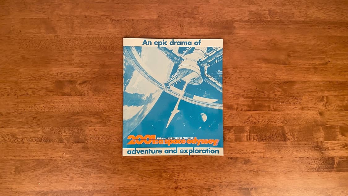 2001: 스페이스 오디세이 일본 극장용 팜플렛 (1995년 재판본) 상품이미지7