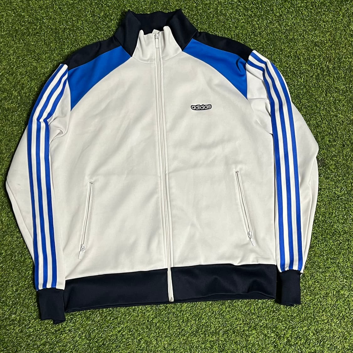 아디다스 화이트 희귀 배색 져지  상품이미지1