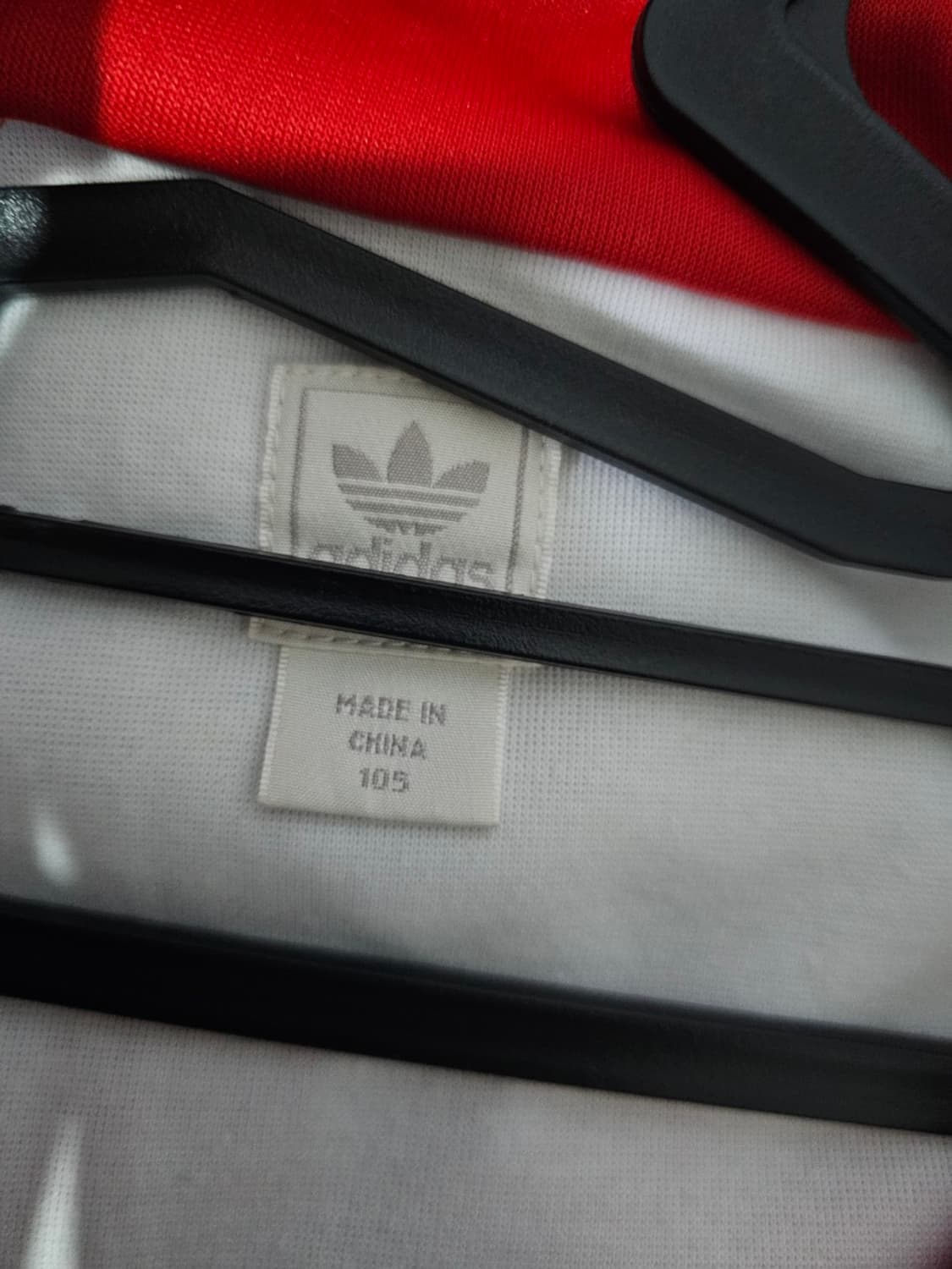 아디다스 캐나다 흰빨 트랙탑 저지 져지집업 105/XL 상품이미지5