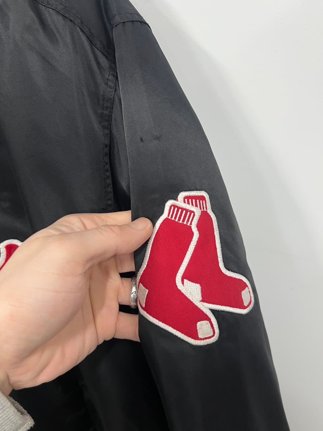 쿠퍼스타운 보스턴 레드삭스 바시티 스타디움 점퍼 상품이미지3