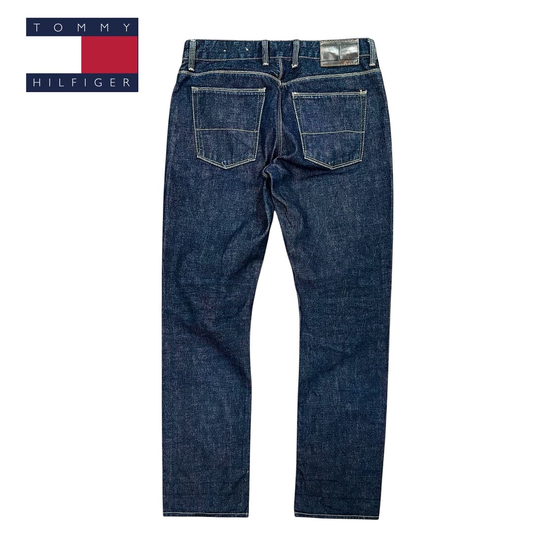 (32) 타미힐피거 레귤러 핏 중청 데님 팬츠 상품이미지1