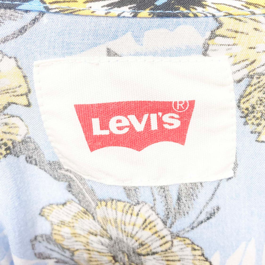 리바이스 9부프린팅티셔츠 레이온 95  상품이미지4