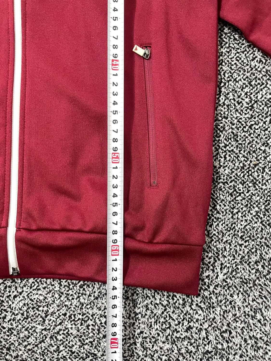 빈티지9. 아디다스 00's 파이어버드 버건디 져지 트랙탑 트레이닝 상의 상품이미지7