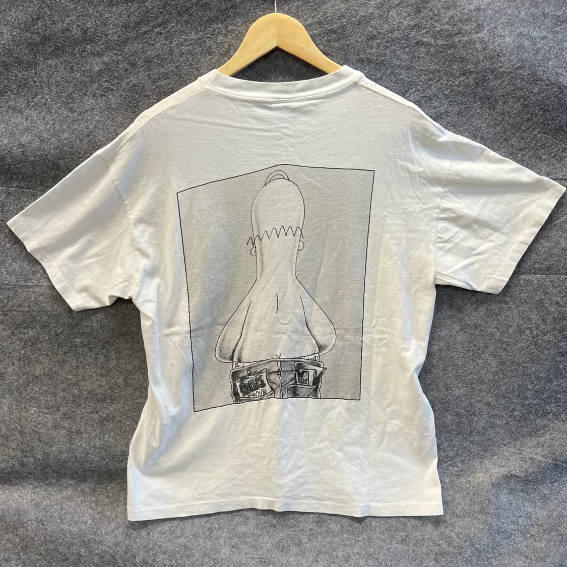 90s USA Vintage Hanes The Simpsons 상품이미지2